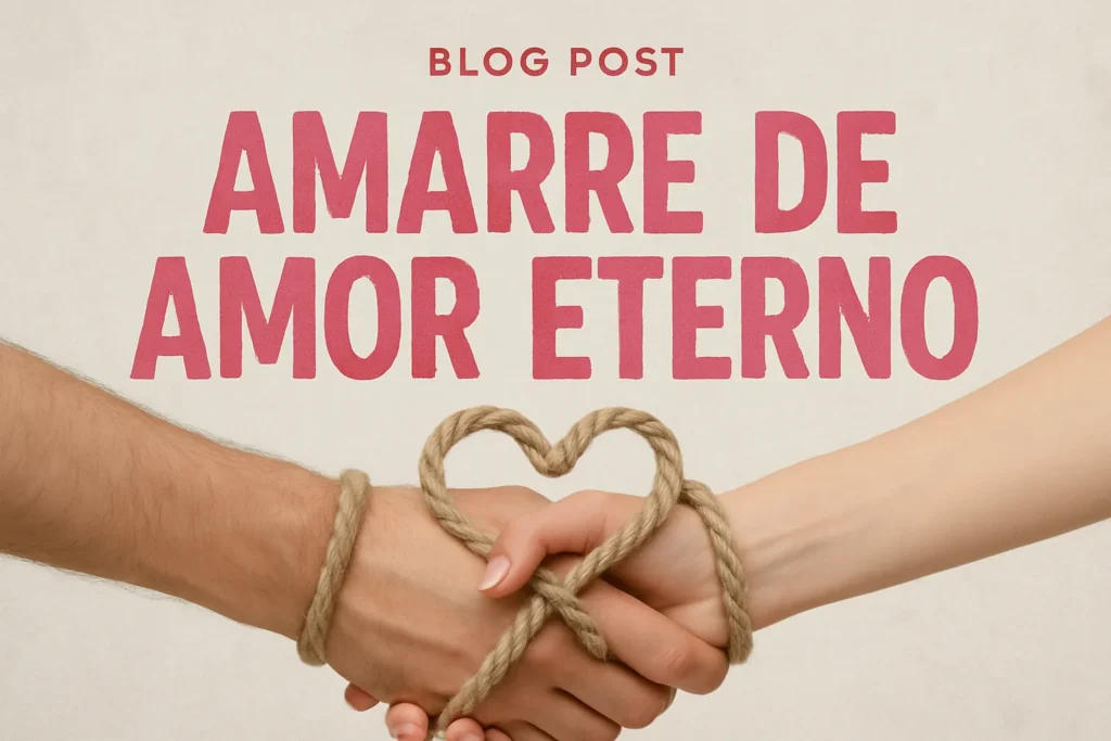 amarre de amor eterno
