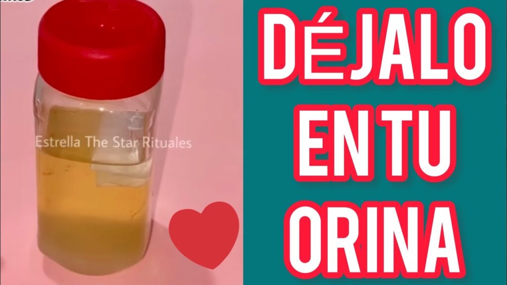 amarres de amor con orina