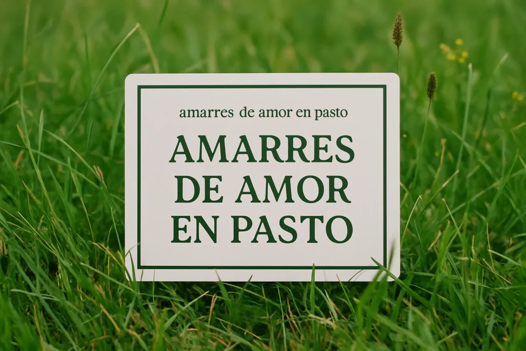 amarres de amor en pasto