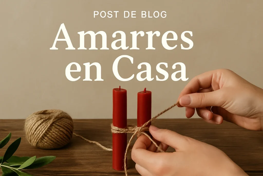 amarres en casa